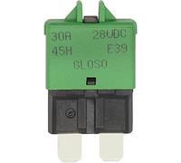 ATC Circuit Breaker Blade Fuse DC28V 5A / 10A / 15A / 20A / 25A / 30A Manual Reset Backup Adapter for Car Truck Boat Marine Protected circuits (Color : 30a)