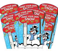 atcotab 10 Pack of Instant Snow Artificial Fake Snow Just add water Xmas activities & Sensory Play school & Nurseries Cloud Slime Tuff Tray Santa Footprints Xmas Decorations