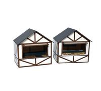 atdmodels Traditional Market Stalls (4) Type 1 Card Kit