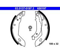 ATE 03.0137-0197.2 Brake Shoe Set