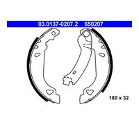 ATE 03.0137-0207.2 Brake Shoe Set Rear for Punto Tipo Tempra Dedra Y Delta