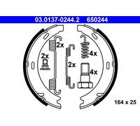 ATE 03.0137-0244.2 Brake Shoe Set, parking brake for MERCEDES-BENZ