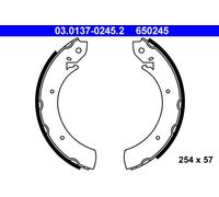 ATE 03.0137-0245.2 Brake Shoe Set for MERCEDES-BENZ