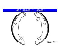 ATE 03.0137-0261.2 Brake Shoe Set Rear for 306 Xsara ZX