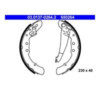 ATE 03.0137-0264.2 Brake Shoe Set Rear for