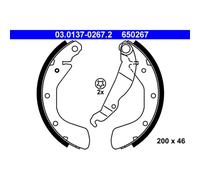 ATE 03.0137-0267.2 Brake Shoe Set