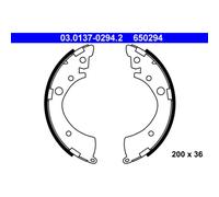 ATE 03.0137-0294.2 Brake Shoe Set