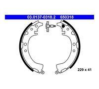 Fits ATE 03.0137-0318.2 BRAKE SHOE SET ⭐UK Stock⭐