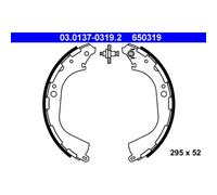 ATE 03.0137-0319.2 Brake Shoe Set Rear for Nissan Navara Pathfinder