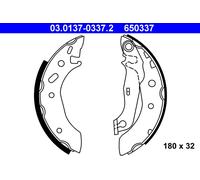 ATE 03.0137-0337.2 Brake Shoe Set