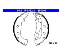 ATE 03.0137-0352.2 Brake Shoe Set