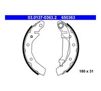 ATE 03.0137-0363.2 Brake Shoe Set
