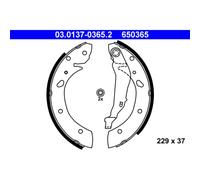 ATE 03.0137-0365.2 Brake Shoe Set Rear for