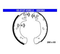 ATE Brake Shoe Set 03.0137-0382.2 - Rear - For Renault, Opel, Vauxhall