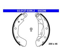 ATE 03.0137-0396.2 Brake Shoe Set