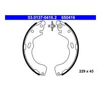 ATE 03.0137-0416.2 Brake Shoe Set