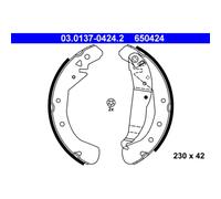 Brake shoes 03.0137-0424.2 ATE for OPEL ASTRA G Hatchback ASTRA G Estate ASTRA H