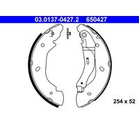ATE 03.0137-0427.2 Brake Shoe Set for FORD