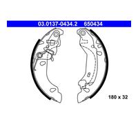 ATE Brake Shoe Set 03.0137-0434.2 Rear - for Fiat Panda Classic 1.2L 4-cyl