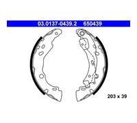 ATE 03.0137-0439.2 Brake Shoe Set