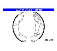 ATE 03.0137-0456.2 Brake Shoe Set