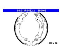 ATE Brake Shoe Set 03.0137-0462.2 - Rear - Fits FIAT & FORD: KA, 500, 500 C, Panda