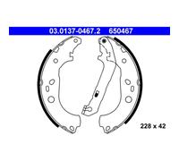 ATE 03.0137-0467.2 Brake Shoe Set