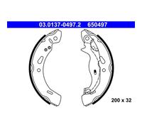 ATE 03.0137-0497.2 Brake Shoe Set