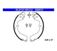 ATE Brake Shoe Set 03.0137-0513.2 Rear for Nissan NV200 / Evalia K9K608/628 1.5L