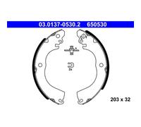 ATE Brake Shoe Set 03.0137-0530.2 Rear for Mitsubishi Mirage / Space Star Hatchback