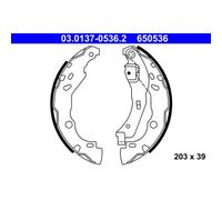 ATE 03.0137-0536.2 Brake Shoe Set