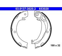 ATE 03.0137-3020.2 Handbrake shoes
