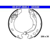ATE 03.0137-3040.2 Brake Shoe Set, parking brake for LAND ROVER