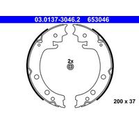 Brake Shoe Set, parking brake 03.0137-3046.2 ATE for SUZUKI GRAND VITARA II