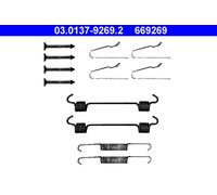 ATE 03.0137-9269.2 Brake shoe fitting kit