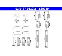 Brake shoe repair kit 03.0137-9339.2 ATE for SUBARU XV IMPREZA Saloon FORESTER