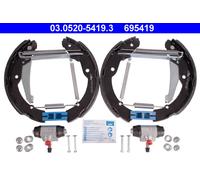ATE 03.0520-5419.3 Brake Shoe Set for SKODA