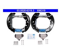 Brake shoes Pre-assembled 03.0520-6319.3 ATE for FORD MAZDA