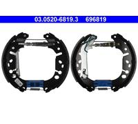 ATE 03.0520-6819.3 Brake Shoe Set for OPEL,VAUXHALL