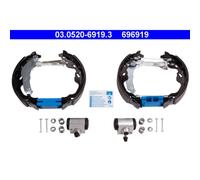 ATE 03.0520-6919.3 Brake Shoe Set Rear for Agila Swift Splash