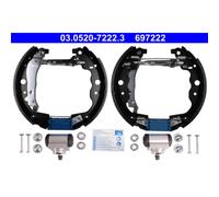 ATE 03.0520-7222.3 Brake Shoe Set Rear for Kangoo Logan Dokker Lodgy Citan Duste