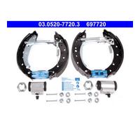 ATE 03.0520-7720.3 Brake Shoe Set Rear for 206 206+ 207