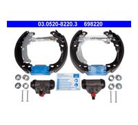 Brake shoes Pre-assembled 03.0520-8220.3 ATE for FIAT FORD