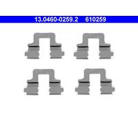 Rear Brake Pad Fitting Kit Accessory Audi VW Seat:A4,A6,A3,PASSAT,CADDY III 3