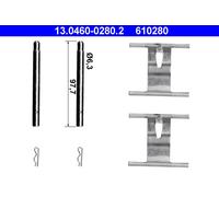 ATE 13.0460-0280.2 Brake pad fitting kit