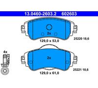 ATE 13.0460-2603.2 Brake Pad Set, disc brake for CITRO?N