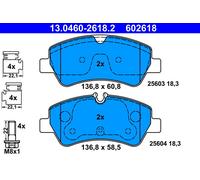 ATE 13.0460-2618.2 Brake Pad Set, disc brake for FORD