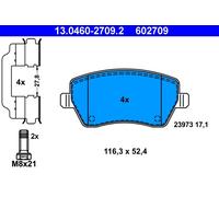 ATE 13.0460-2709.2 Brake pad set