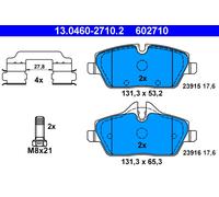 ATE 13.0460-2710.2 Brake Pad Set, disc brake for BMW,MINI
