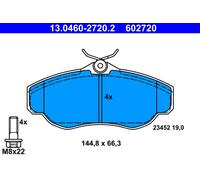 ATE 13.0460-2720.2 Brake pad set
